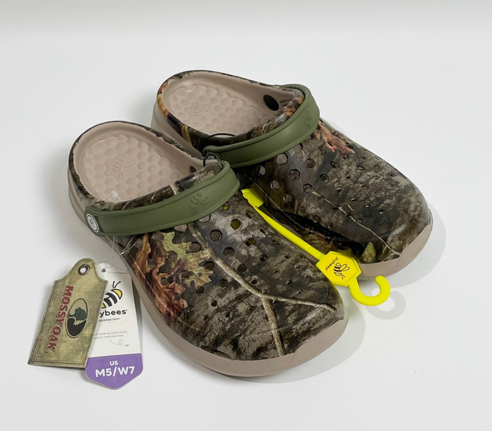 Joybees Active Clog Sandals Men's 5 Women's 7 - Mossy Oak Camo